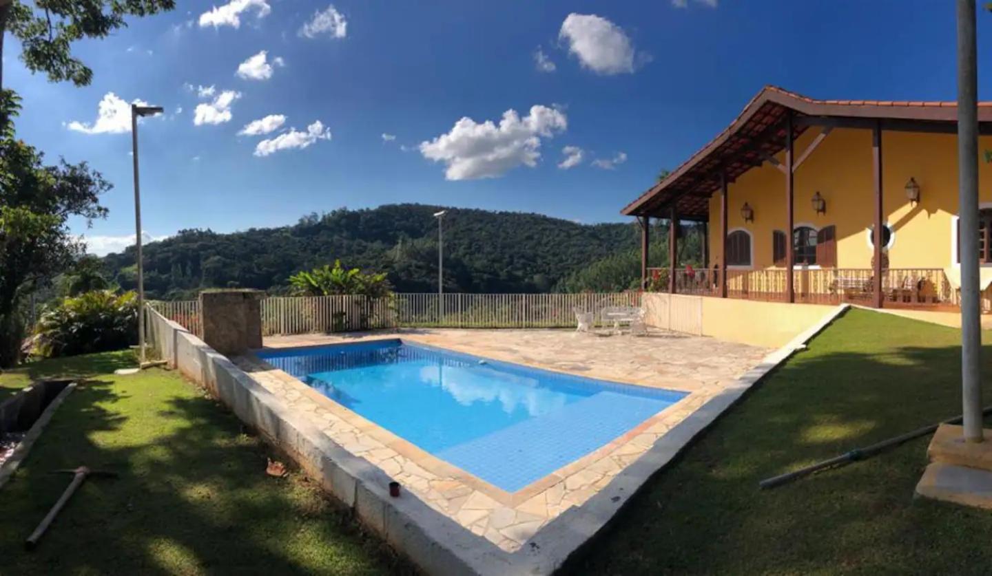 Recanto Atibaia Piscina, Area Gourmet E Vista Incrivel! Buitenkant foto